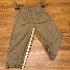 Free people wool blend tweed pants, never worn